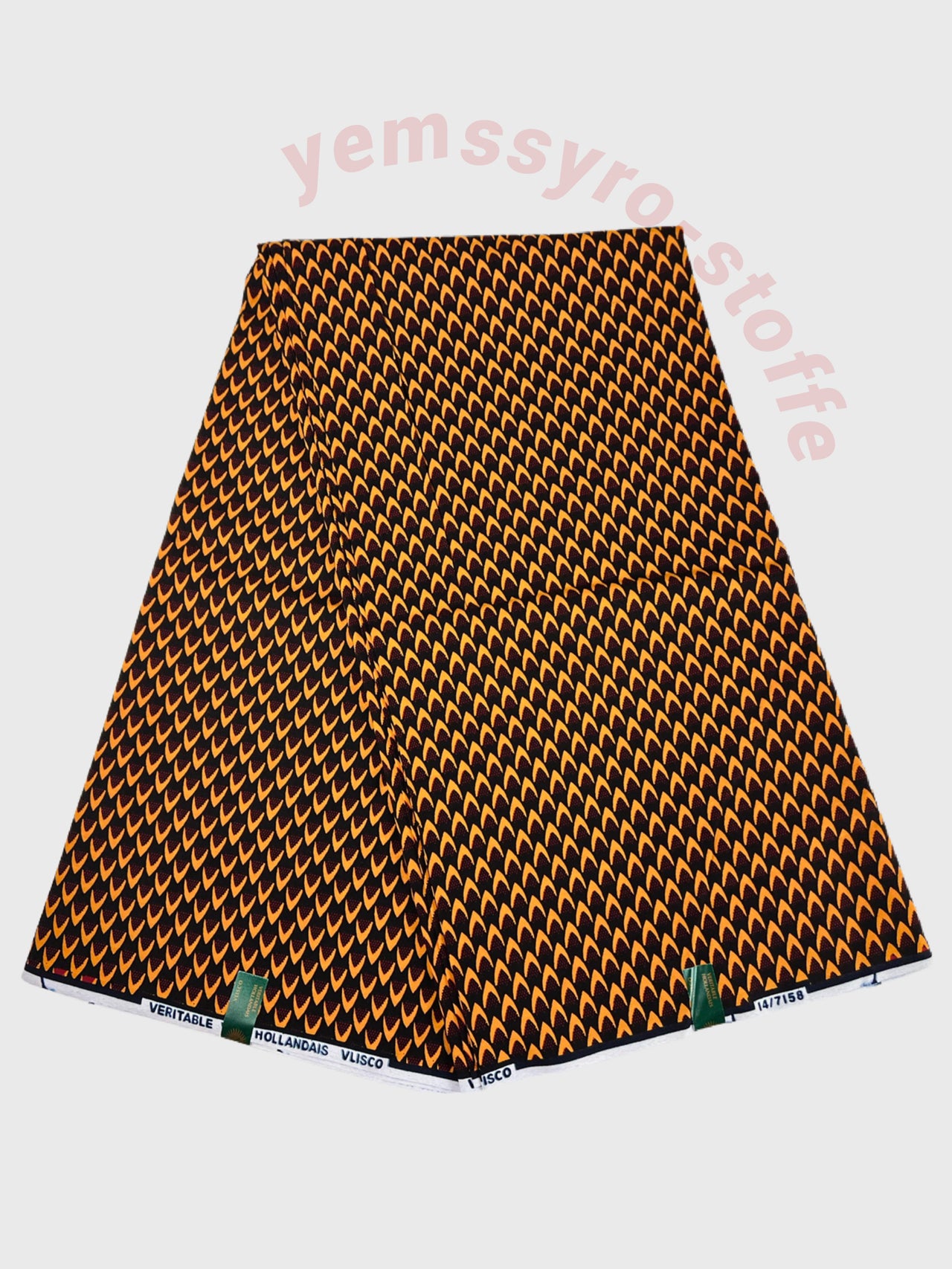 Afrikanischer Stoff | Ankara Print Braun | 100% Baumwolle